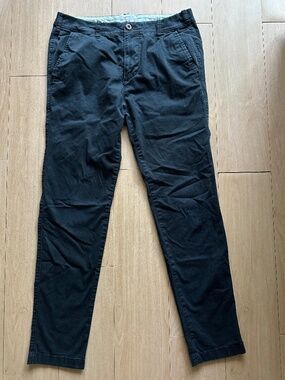 Hollister Men's Skinny Chino Epic Flex Pants Black 32x32